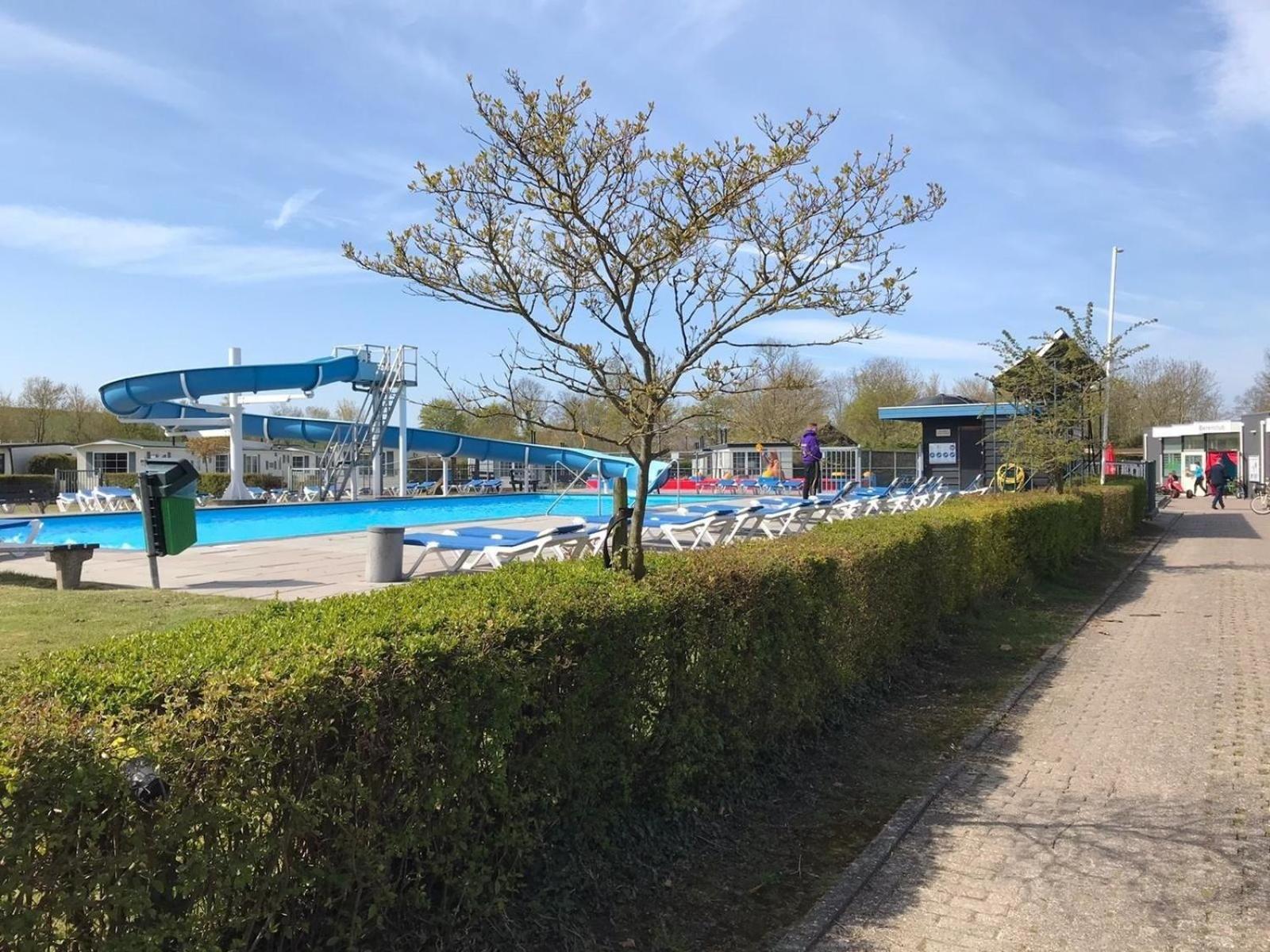 Campingplatz Scheldeoord Zeeland Neben Einem Sandstrand Baarland Exterior foto