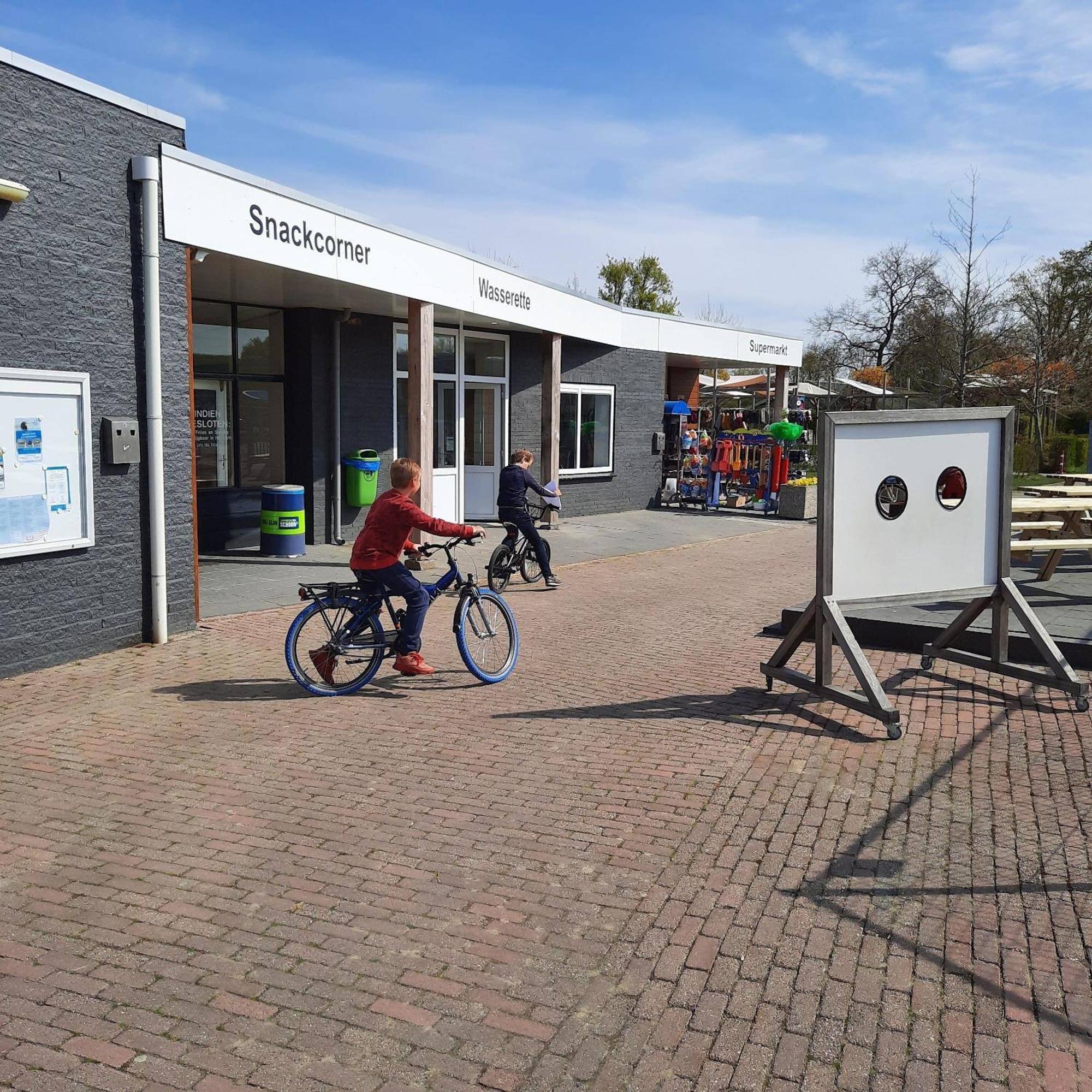 Campingplatz Scheldeoord Zeeland Neben Einem Sandstrand Baarland Exterior foto